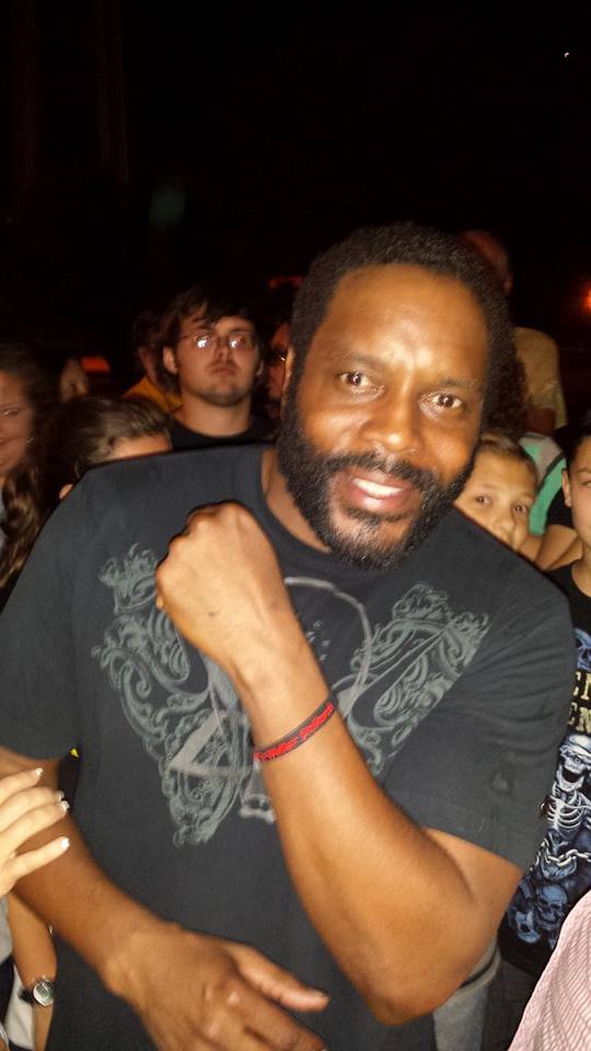 Chad Coleman Wearing our wristband